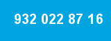 932 022 87 16